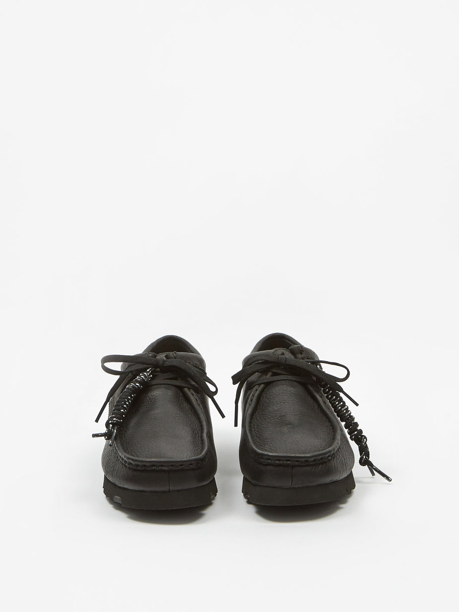 Clarks Clarks Wallabee Gore-Tex - Black Leather - Black