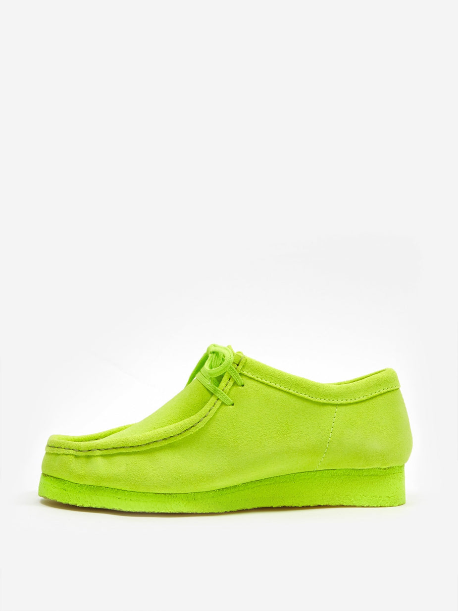 Clarks Originals Clarks Wallabee - Lime Suede - Green