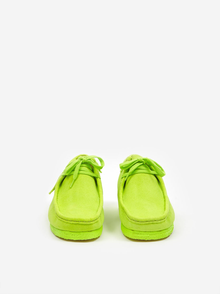 Clarks Originals Clarks Wallabee - Lime Suede - Green