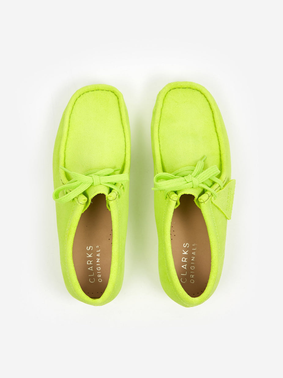 Clarks Originals Clarks Wallabee - Lime Suede - Green