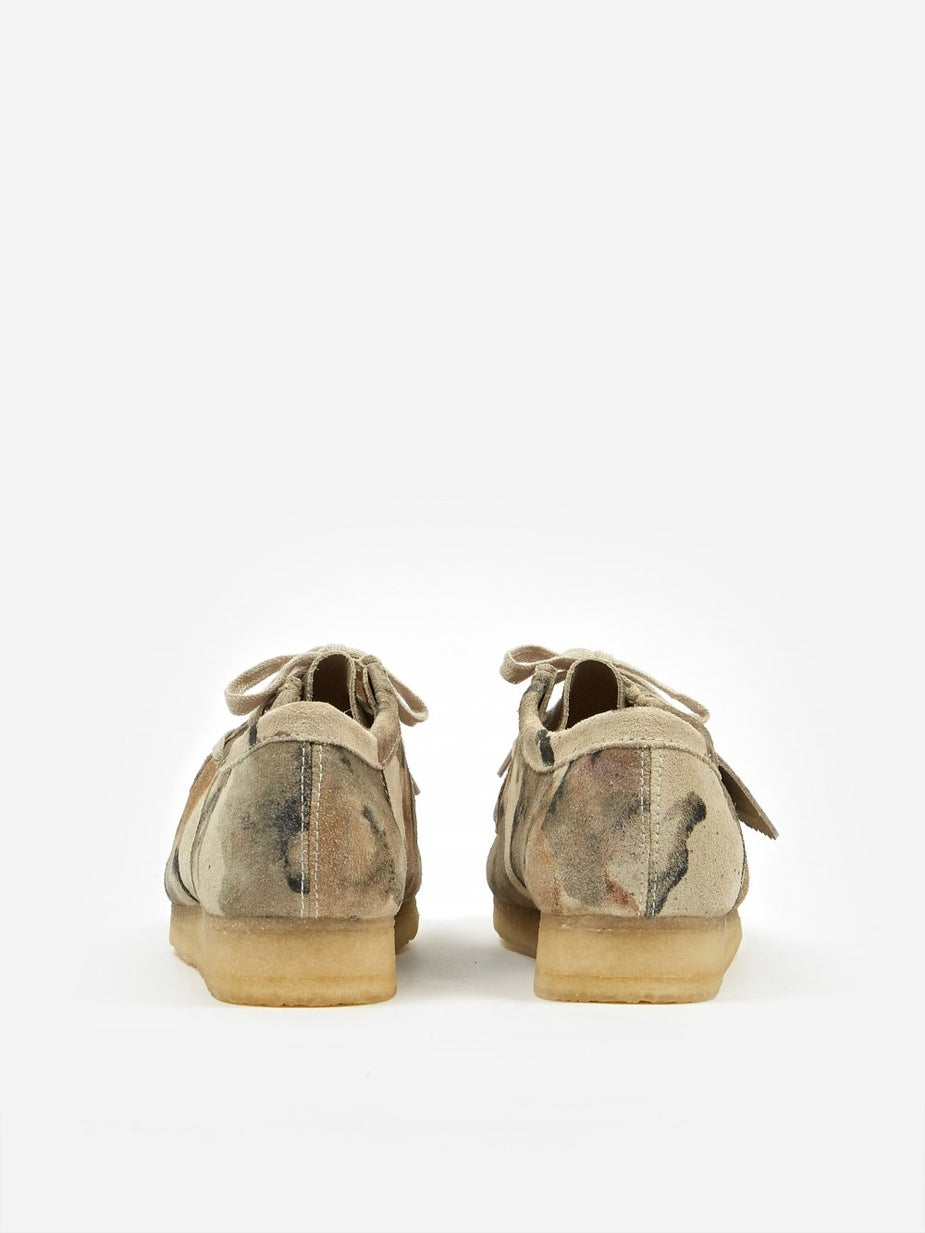 Clarks Originals Clarks Wallabee - Off White Camo - White