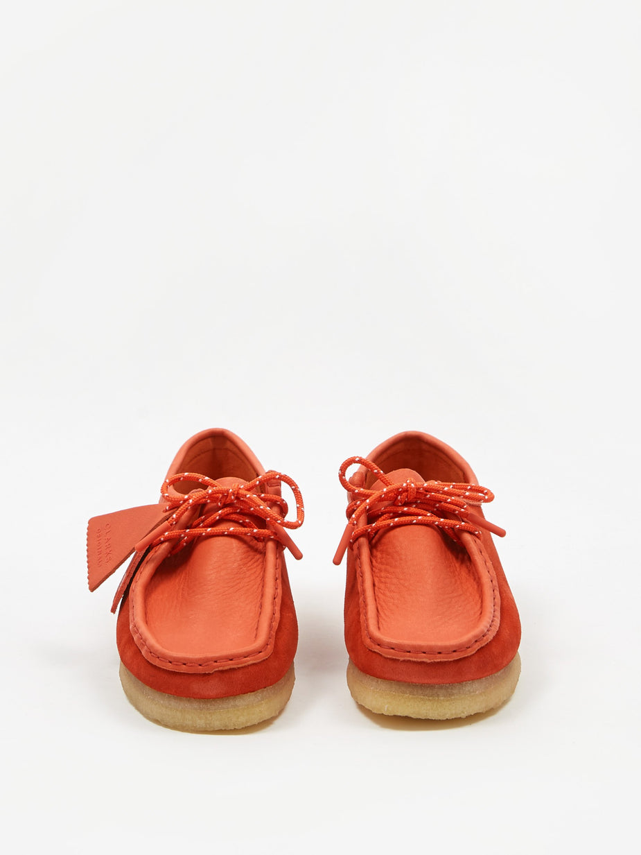 Clarks Clarks Wallabee - Red Combi Suede - Red