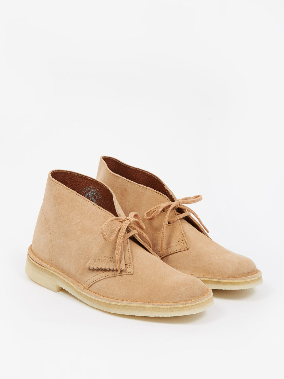 Clarks Originals Clarks Desert Boot - Tan - Orange