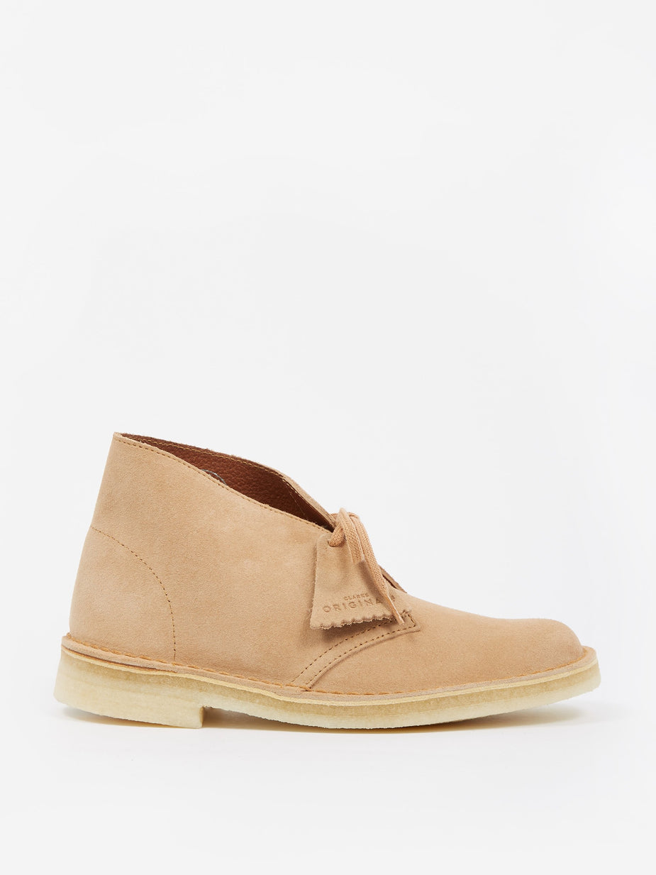 Clarks Originals Clarks Desert Boot - Tan - Orange