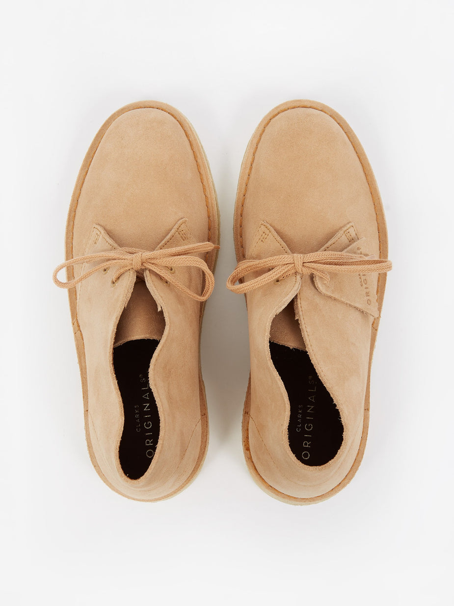 Clarks Originals Clarks Desert Boot - Tan - Orange