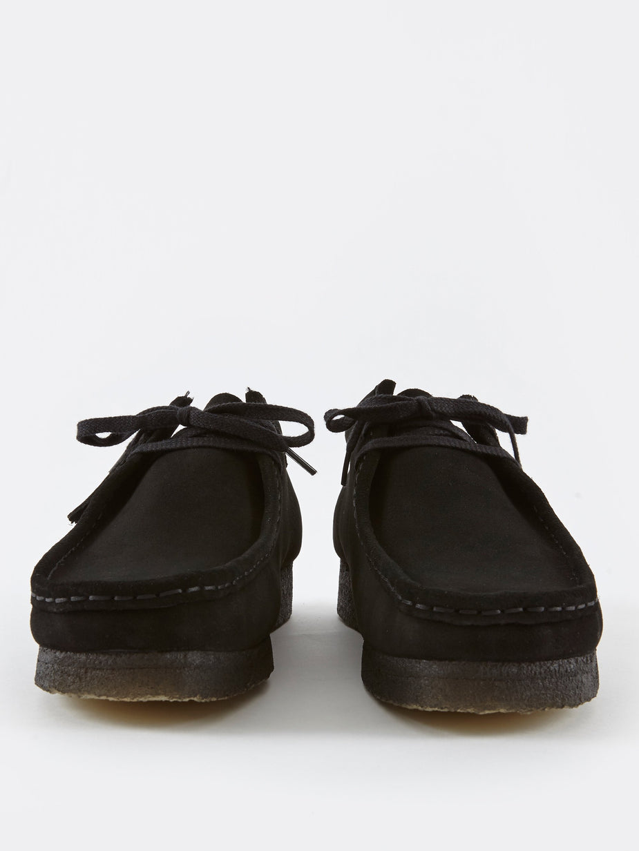 Clarks Originals Clarks Wallabee - Black Suede - Black
