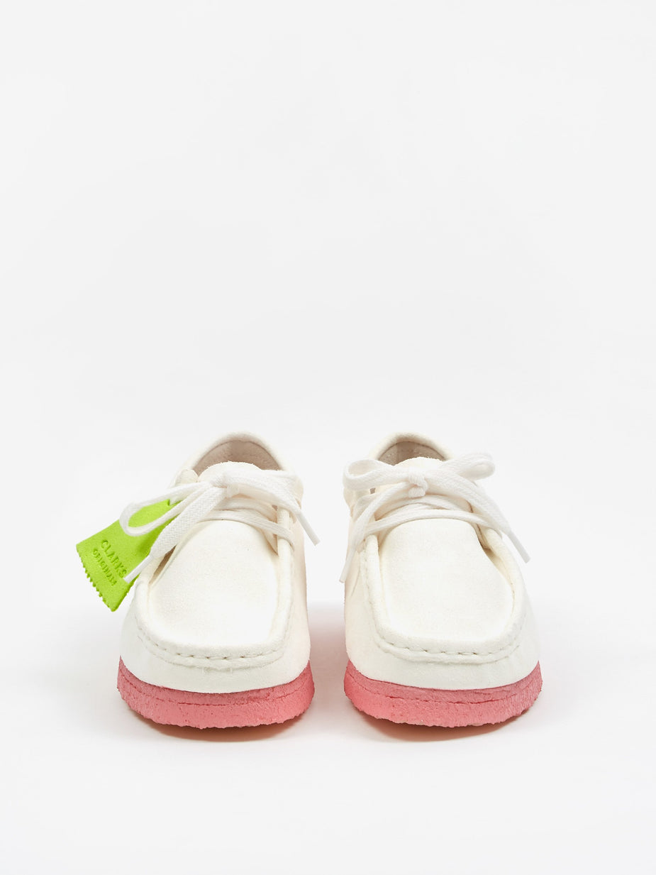 Clarks Originals Clarks Wallabee - Bright White - White
