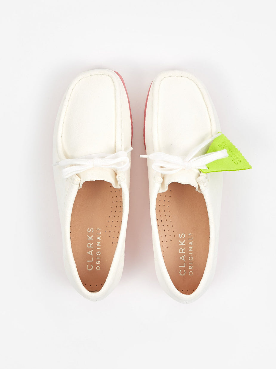 Clarks Originals Clarks Wallabee - Bright White - White