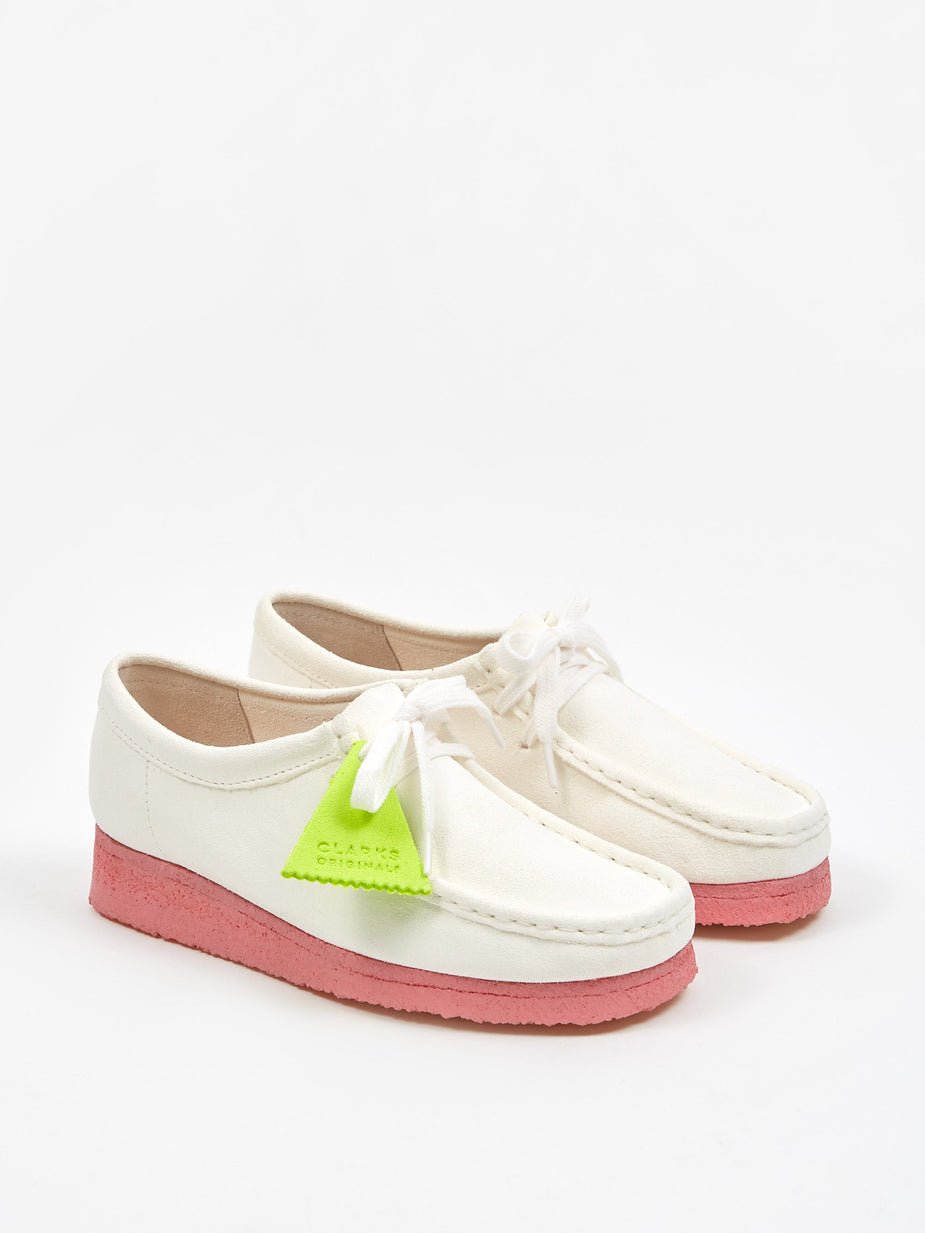 Clarks Originals Clarks Wallabee - Bright White - White