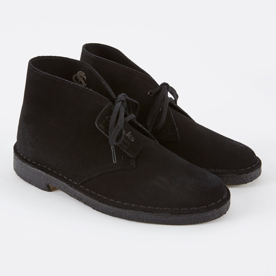 Clarks Originals Clarks Desert Boot - Black - Black