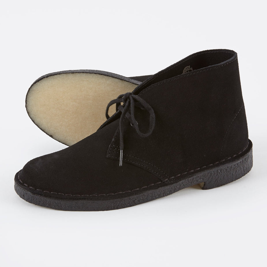 Clarks Originals Clarks Desert Boot - Black - Black