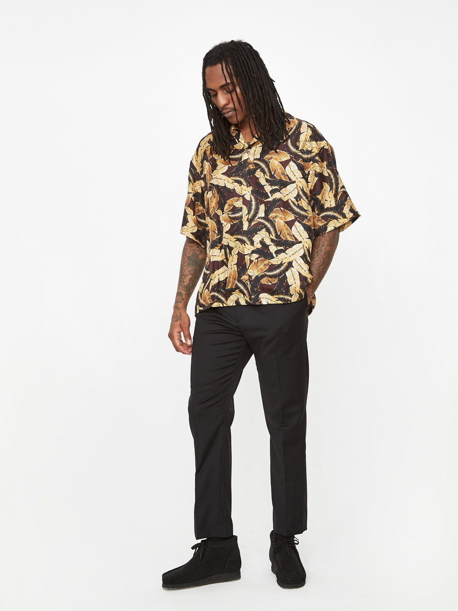 CMMN SWDN CMMN SWDN Stan Tapered Drawstring Trouser - Black - Black