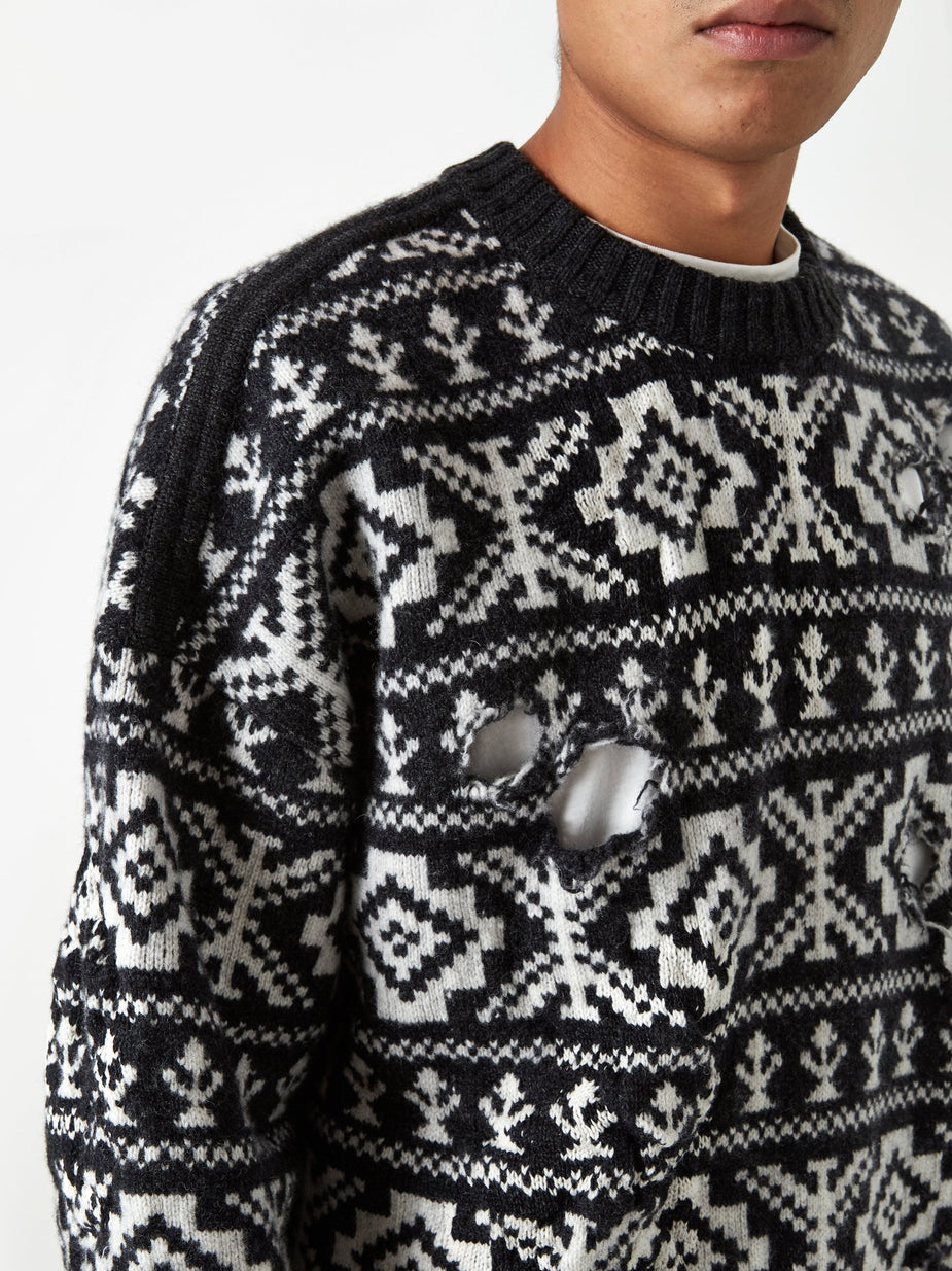 CMMN SWDN CMMN SWDN Theis Relaxed Fit Jumper - Fairisle - Other