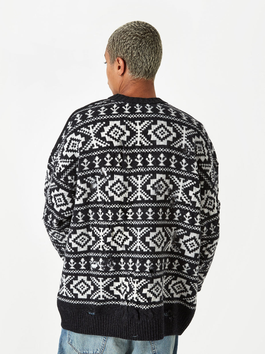 CMMN SWDN CMMN SWDN Theis Relaxed Fit Jumper - Fairisle - Other