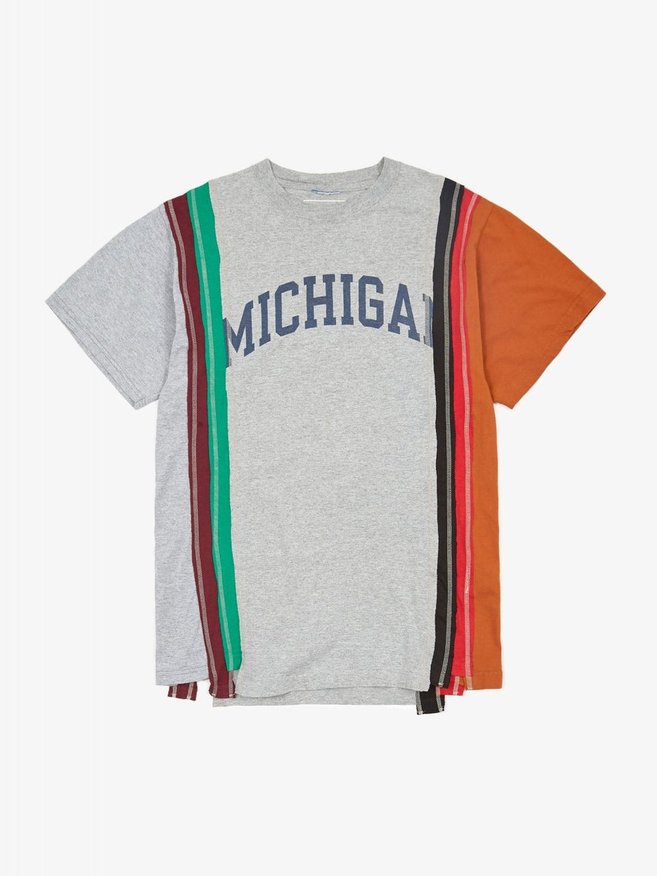 Needles Needles Rebuild 7 Cuts College T-Shirt - Assorted - Multi