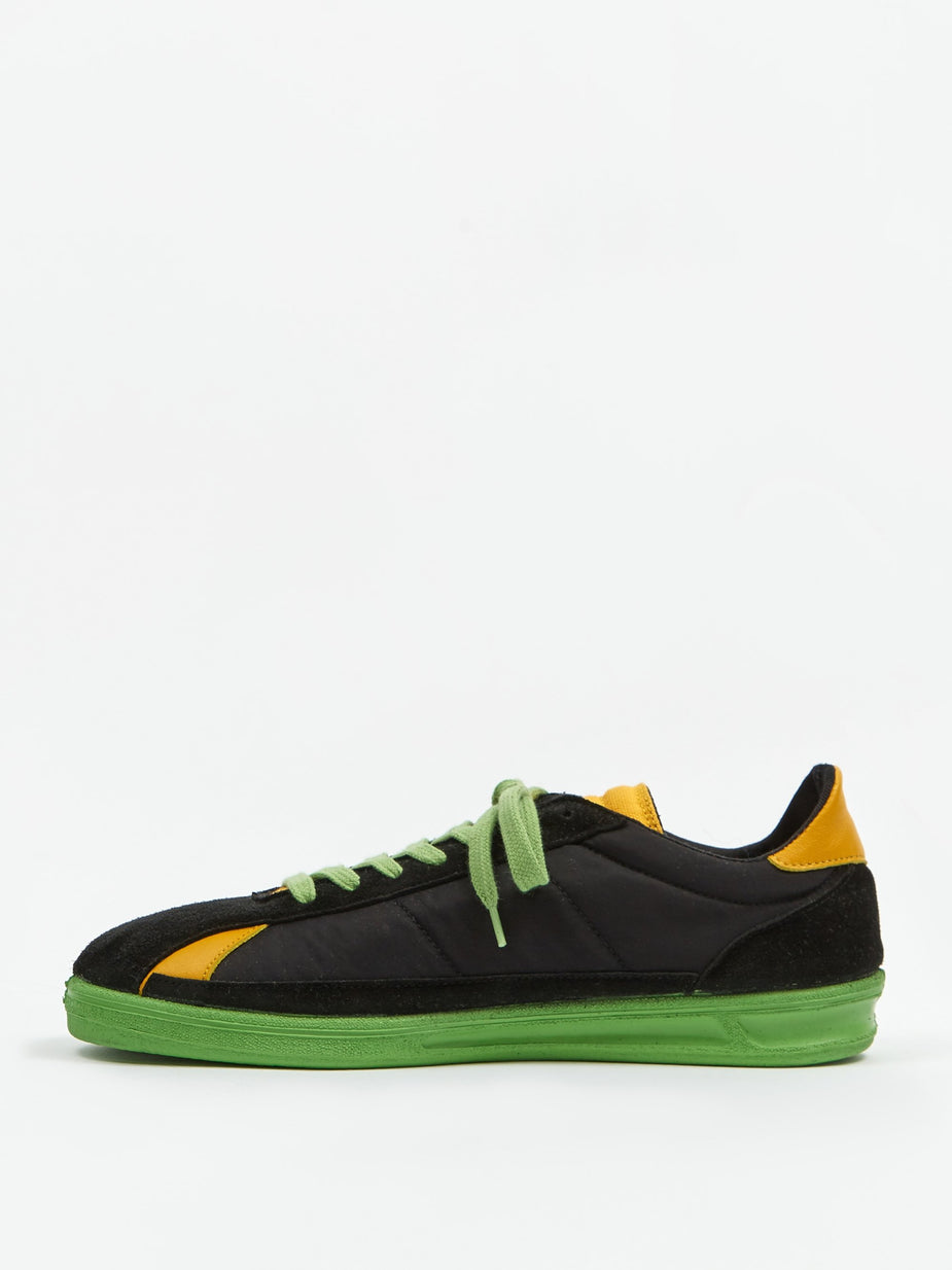 Comme Des Garçons Shirt Comme Des Garcons Shirt Double Layer Gym Shoe - Black/Yellow - Yellow
