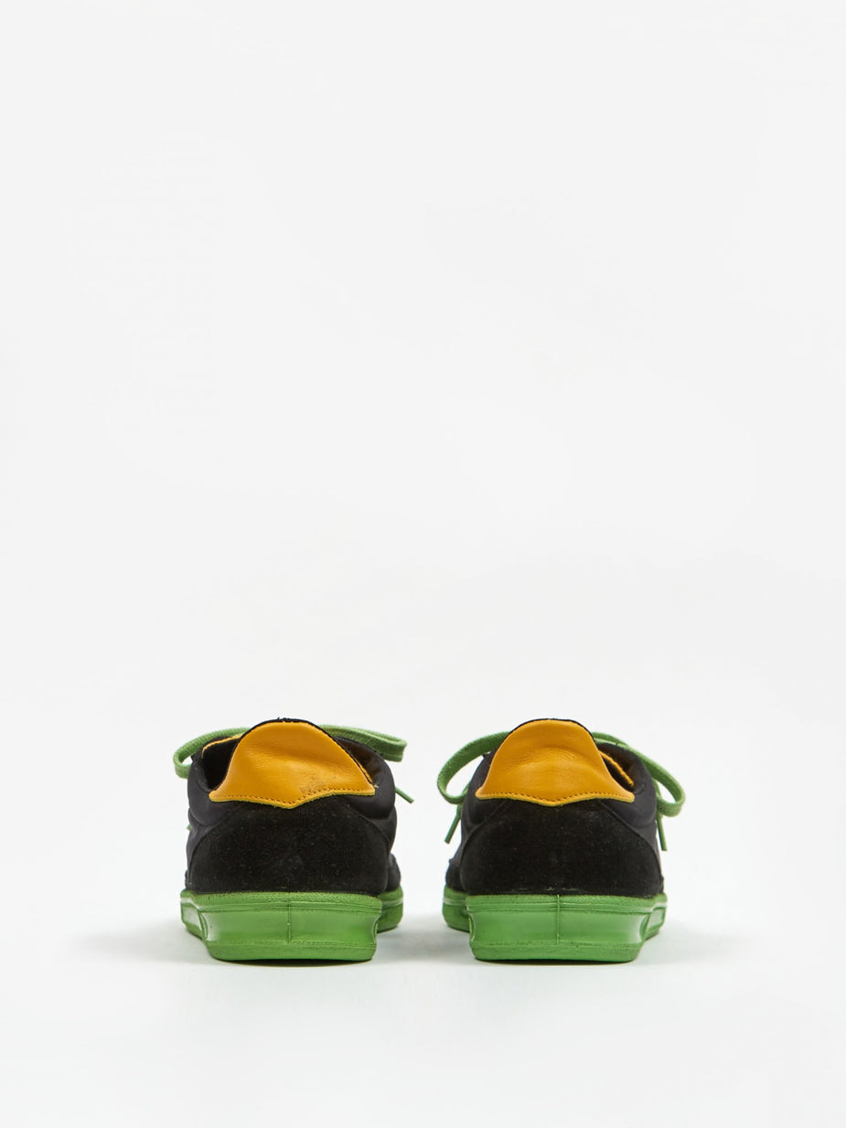 Comme Des Garçons Shirt Comme Des Garcons Shirt Double Layer Gym Shoe - Black/Yellow - Yellow
