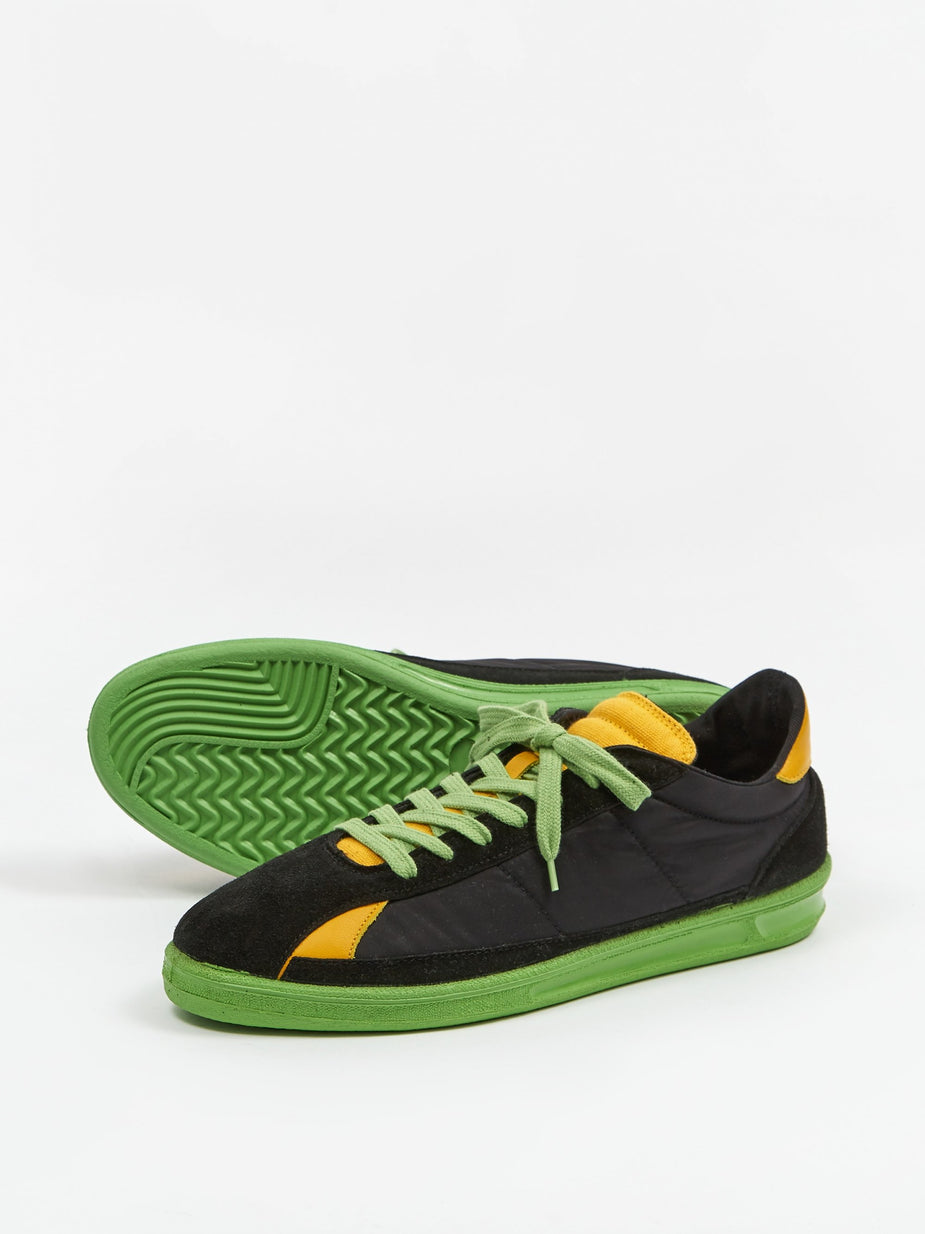 Comme Des Garçons Shirt Comme Des Garcons Shirt Double Layer Gym Shoe - Black/Yellow - Yellow