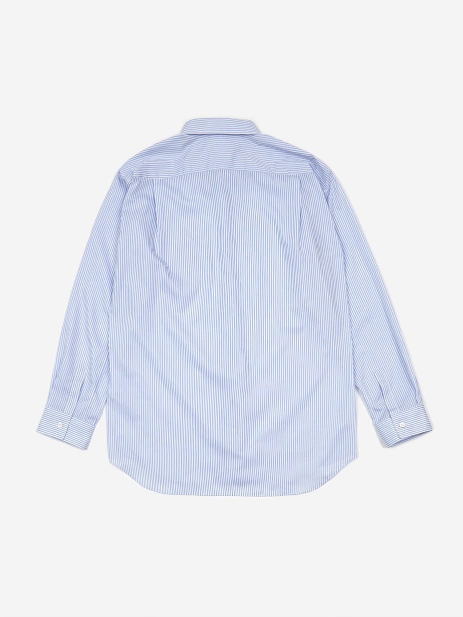 Comme Des Garçons Shirt Comme Des Garcons Shirt Forever Stripe Shirt - Light Blue Stripe - Blue