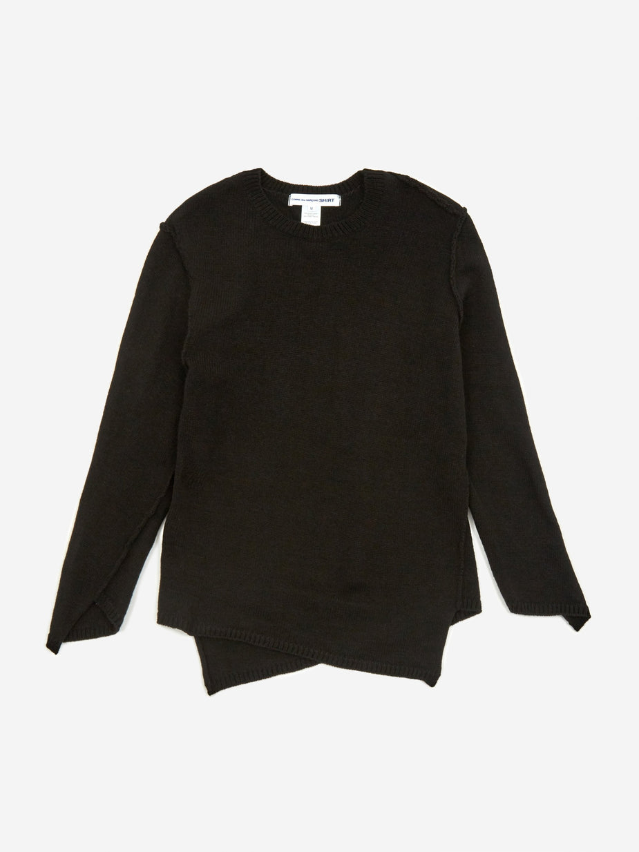 Comme Des Garçons Shirt Comme Des Garcons Shirt Knit Jumper - Black - Black