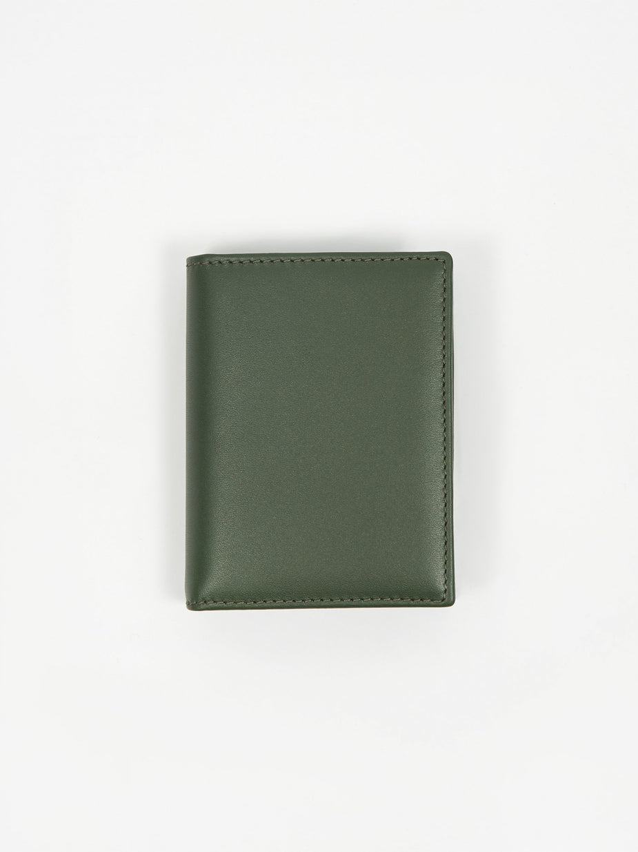Comme des Garcons Wallets Comme des Garcons Wallet Classic Leather Line A (SA0641) - Green