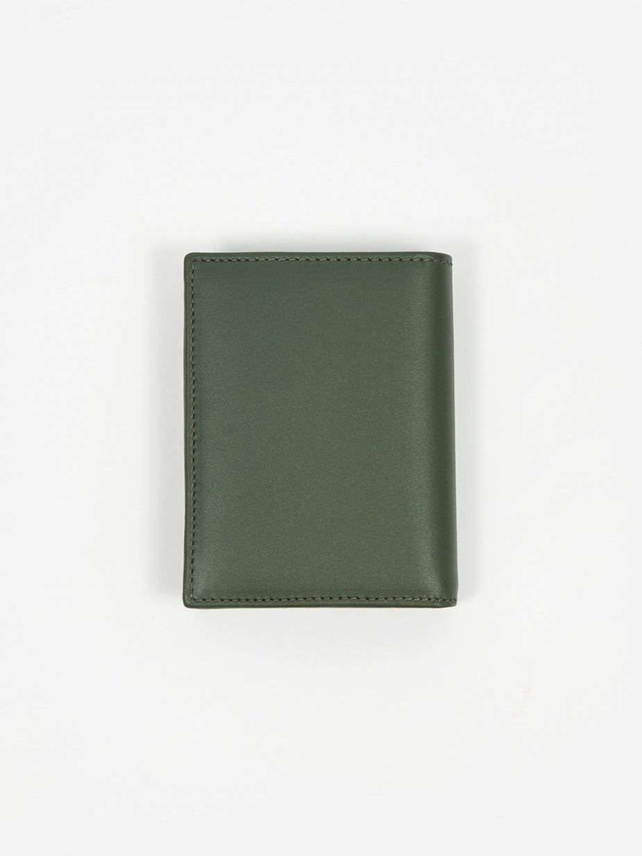 Comme des Garcons Wallets Comme des Garcons Wallet Classic Leather Line A (SA0641) - Green