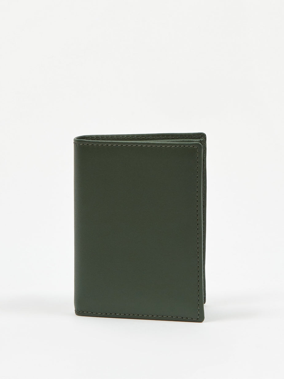 Comme des Garcons Wallets Comme des Garcons Wallet Classic Leather Line A (SA0641) - Green