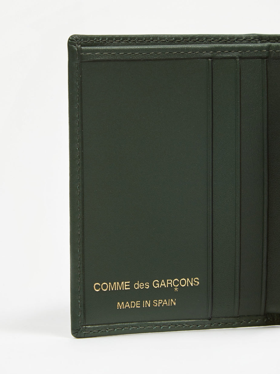 Comme des Garcons Wallets Comme des Garcons Wallet Classic Leather Line A (SA0641) - Green
