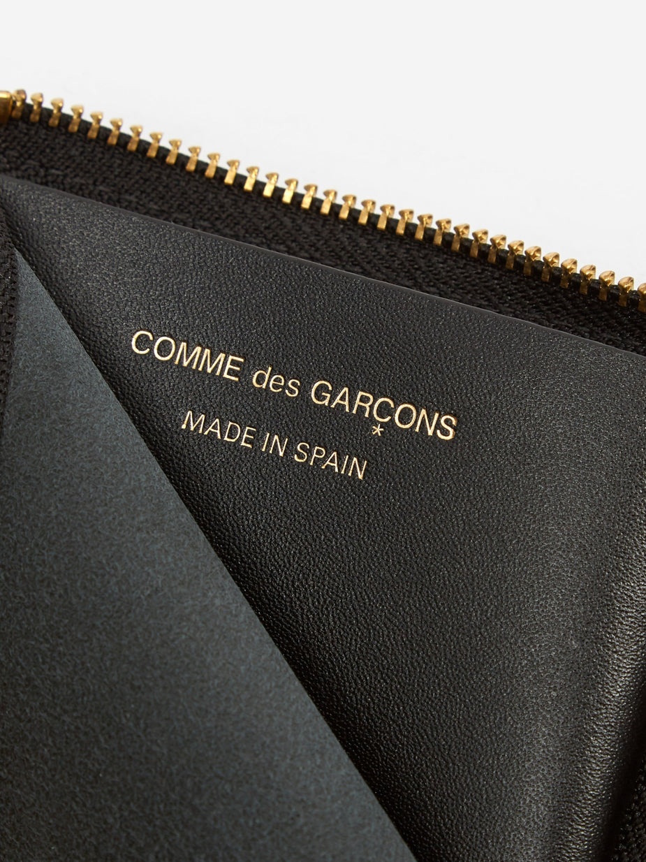 Comme des Garcons Wallets Comme des Garcons Wallet Classic Leather Line S (SA3100) - Black - Black