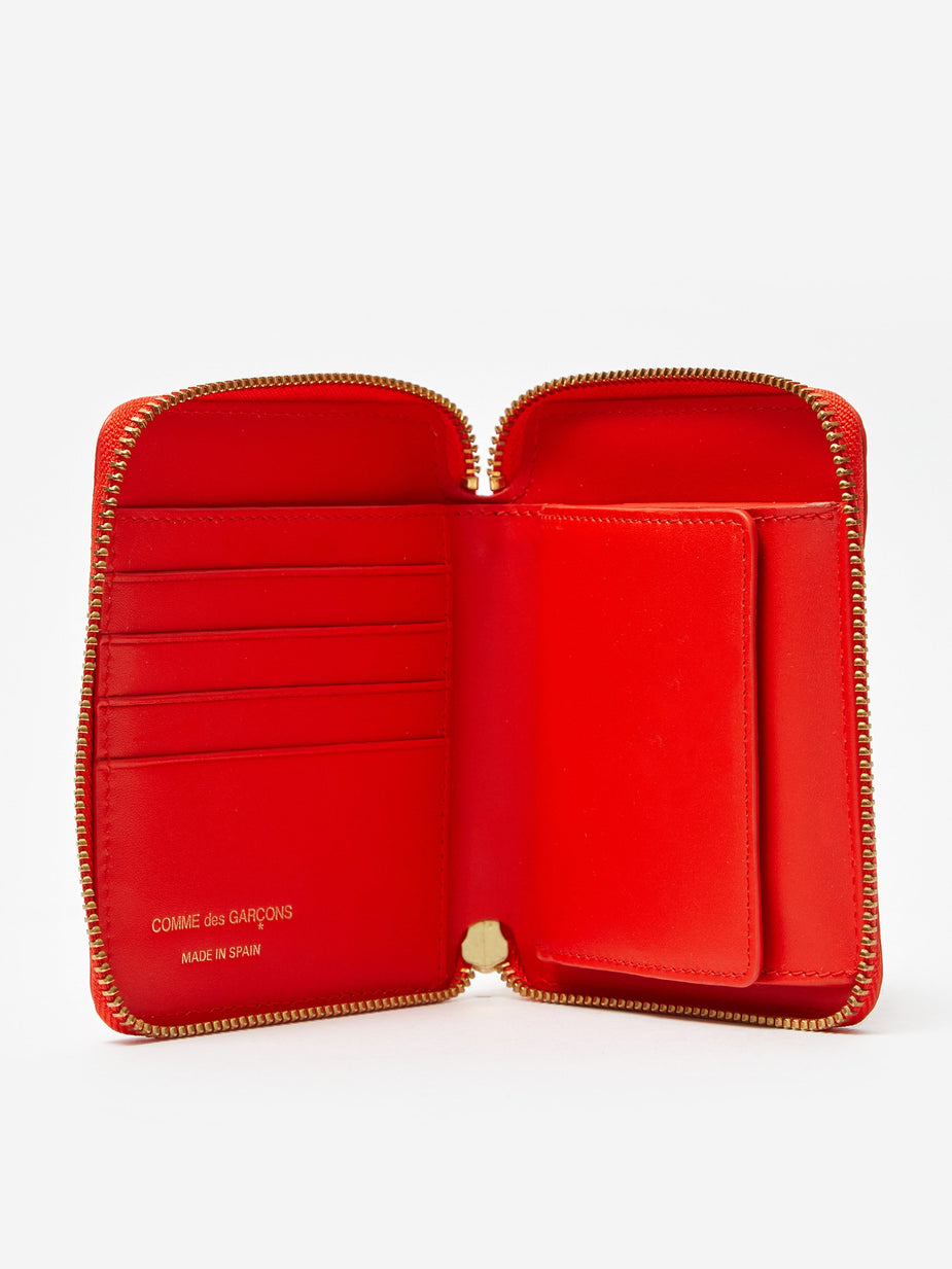 Comme des Garcons Wallets Comme Des Garcons Wallet Classic Leather M - (SA2100) - Orange - Orange