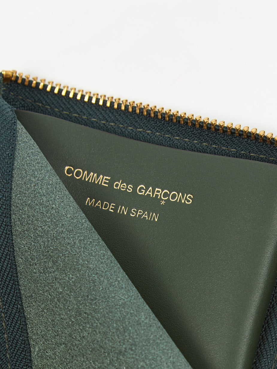 Comme des Garcons Wallets Comme des Garcons Wallets Classic Leather (SA3100) - Bottle Gree - Green
