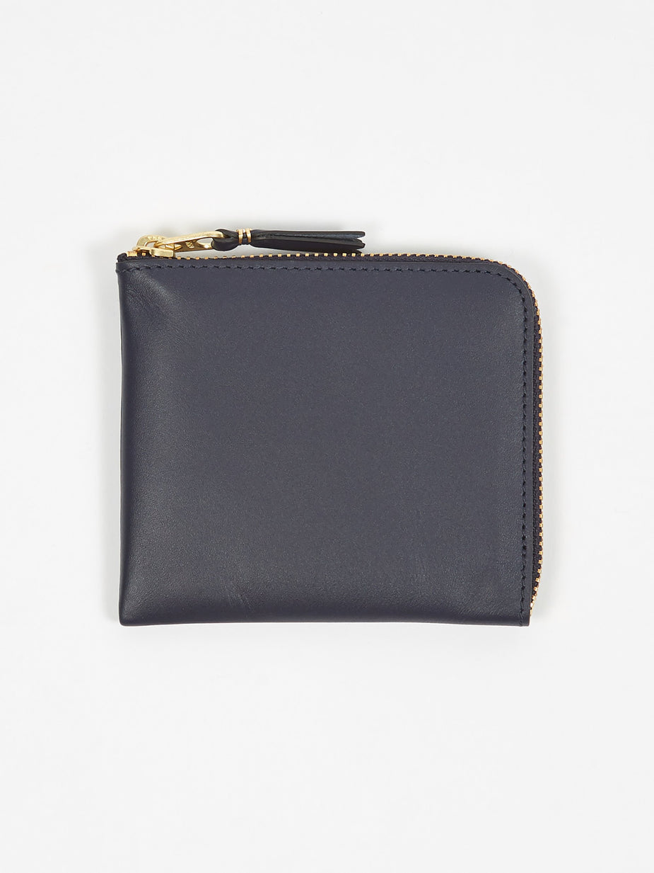 Comme des Garcons Wallets Comme des Garcons Wallets Classic Leather (SA3100) - Navy - Blue