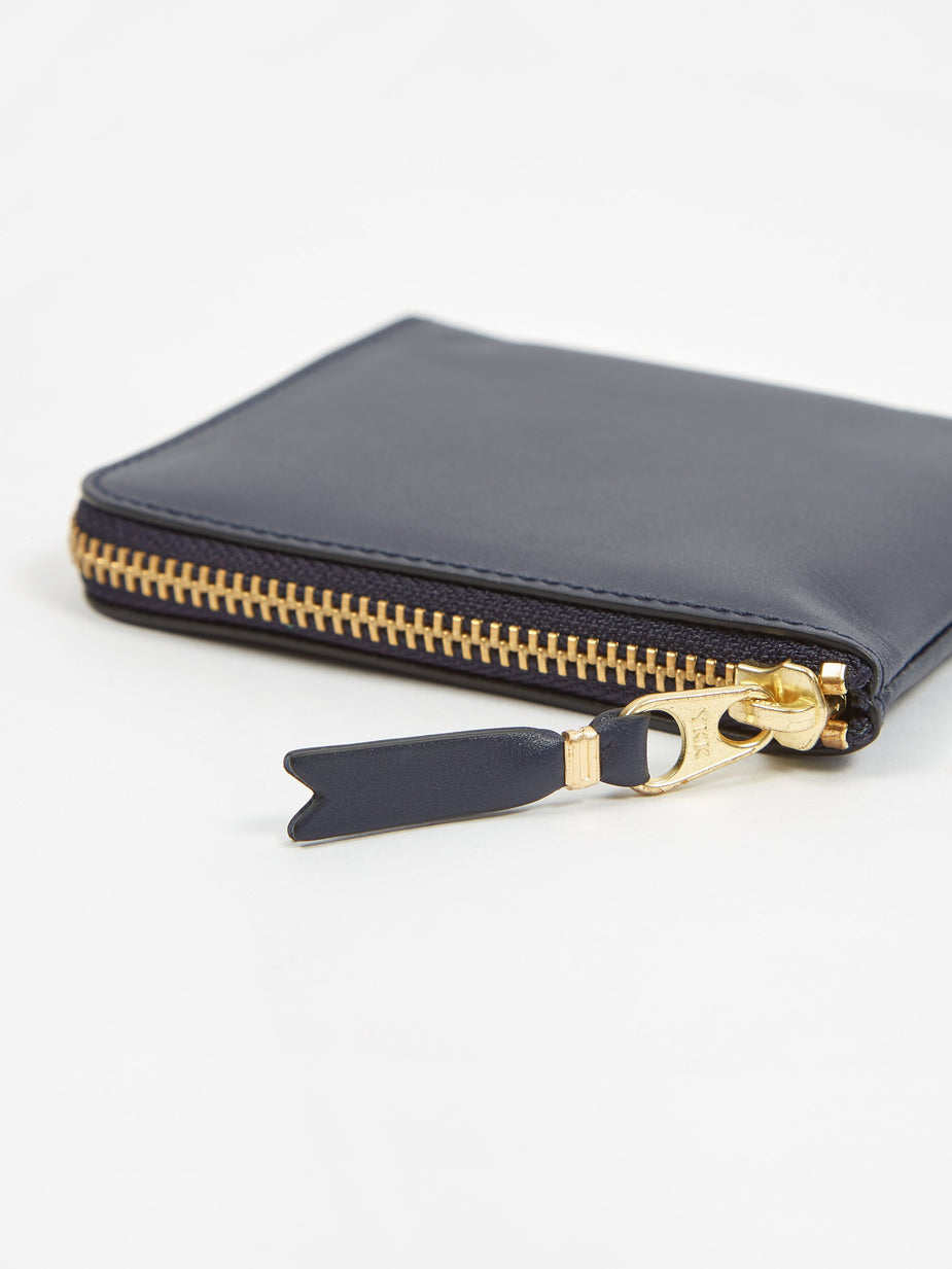 Comme des Garcons Wallets Comme des Garcons Wallets Classic Leather (SA3100) - Navy - Blue