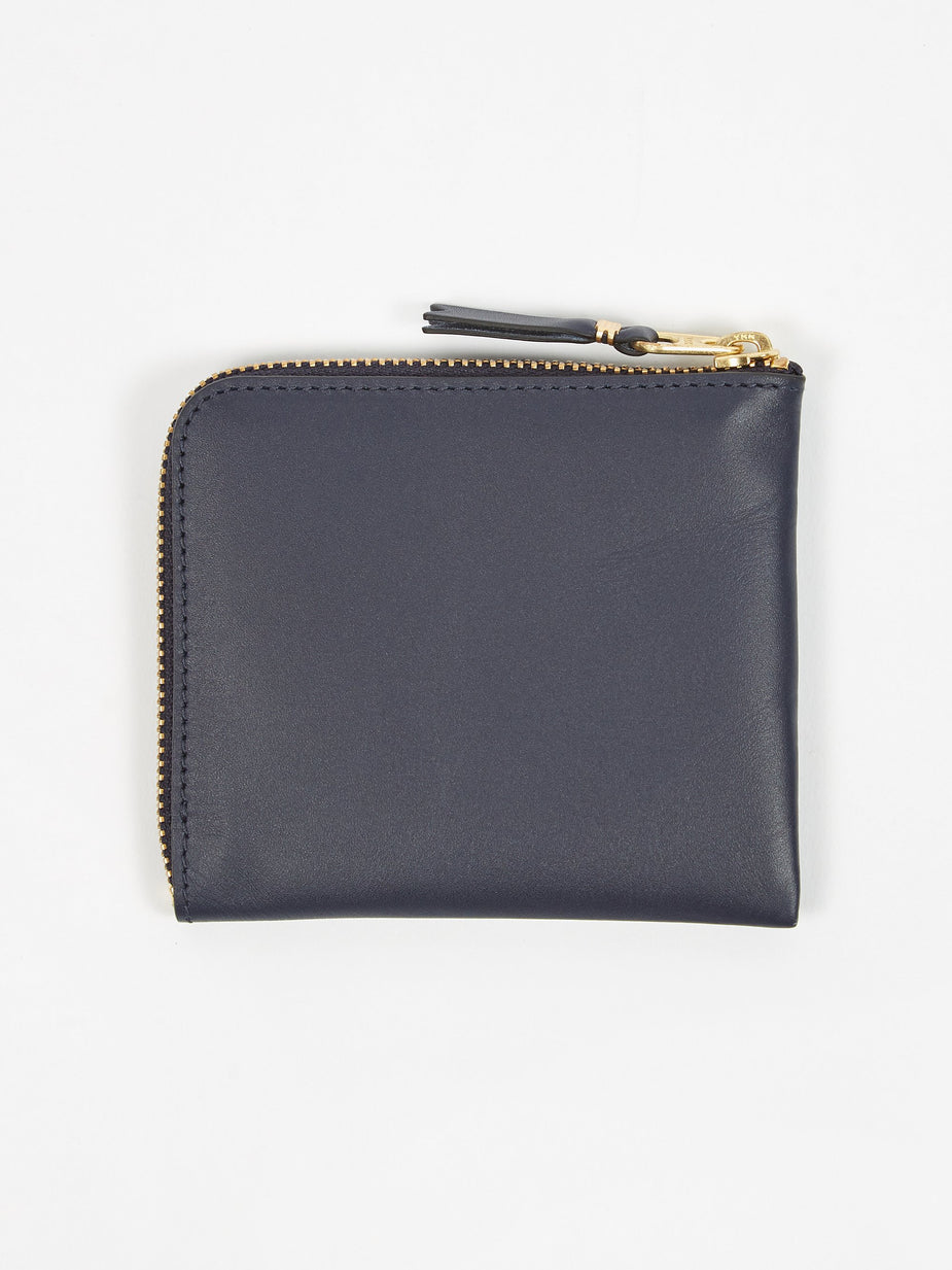 Comme des Garcons Wallets Comme des Garcons Wallets Classic Leather (SA3100) - Navy - Blue