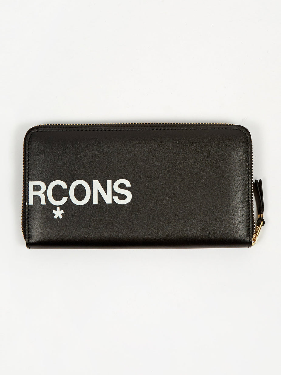 Comme des Garcons Wallets Comme des Garcons Wallets Huge Logo - (SA0110HL) Black - Black