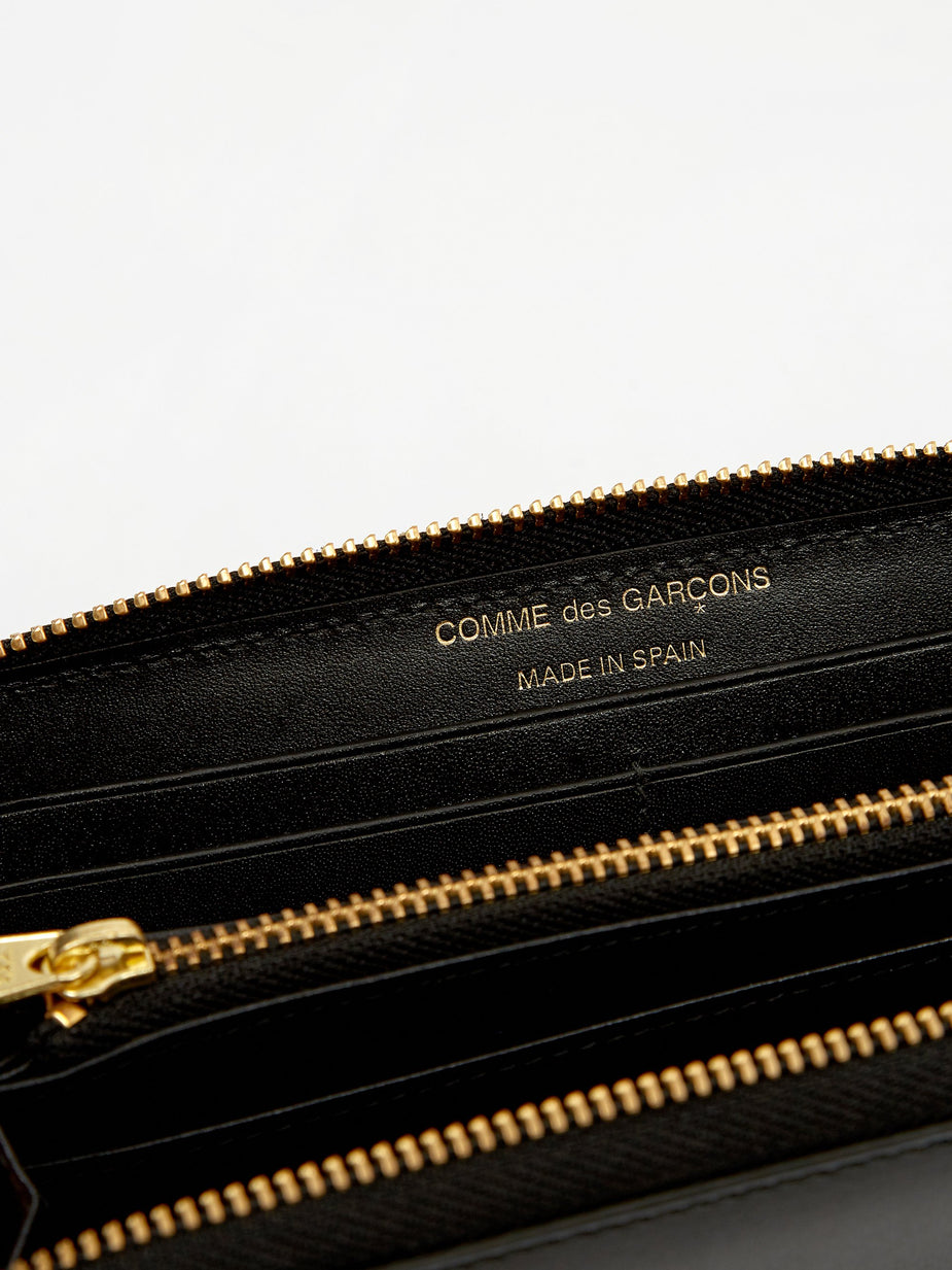 Comme des Garcons Wallets Comme des Garcons Wallets Huge Logo - (SA0110HL) Black - Black