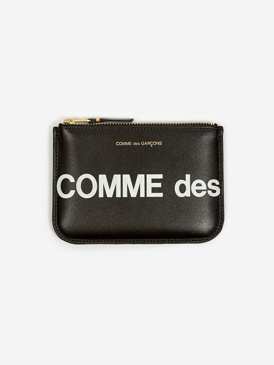 Comme des Garcons Wallets Comme des Garcons Wallets Huge Logo - (SA8100HL) Black - Black