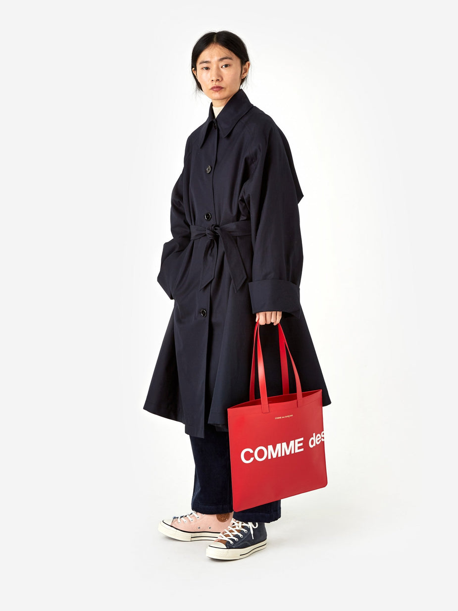 Comme des Garcons Wallets Comme des Garcons Wallet Huge Logo Tote (SA9001HL) - Red - Red