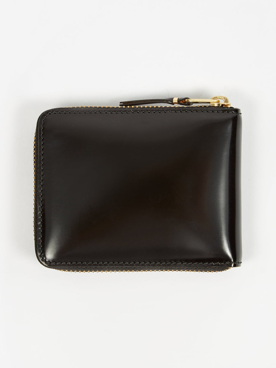 Comme des Garcons Wallets Comme des Garcons Wallets Mirror Inside XS (SA7100MI) - Black/Go - Black
