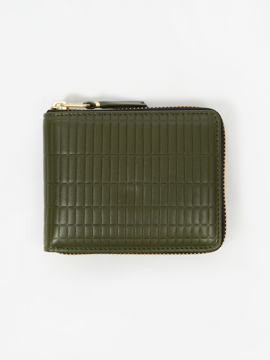 Comme des Garcons Wallets Comme des Garcons Wallets Brick Line (SA7100BK) - Khaki - Neutrals