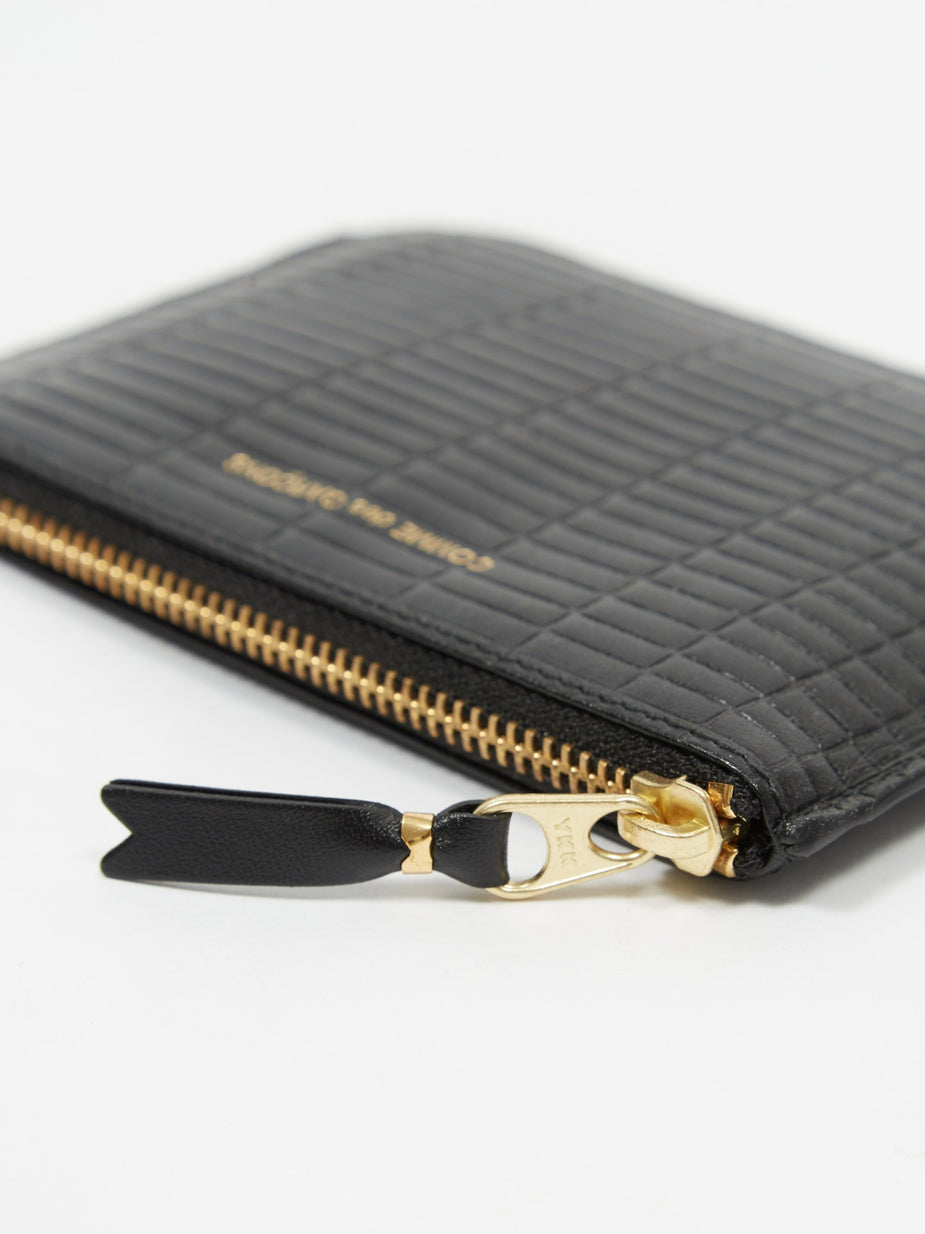 Comme des Garcons Wallets Comme des Garcons Wallets Brick Line (SA8100BK) - Black - Black