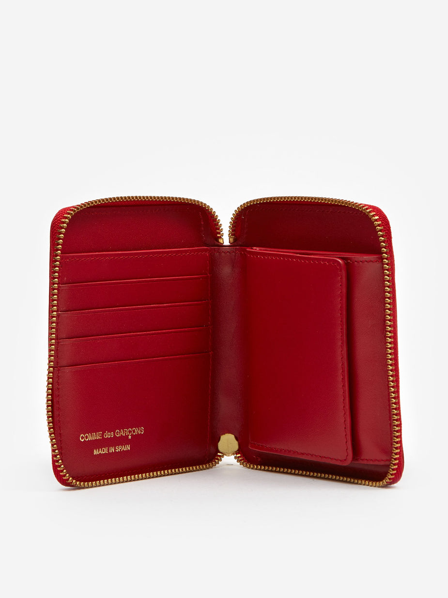 Comme des Garcons Wallets Comme Des Garcons Wallets Classic Leather M - (SA2100) - Red - Red
