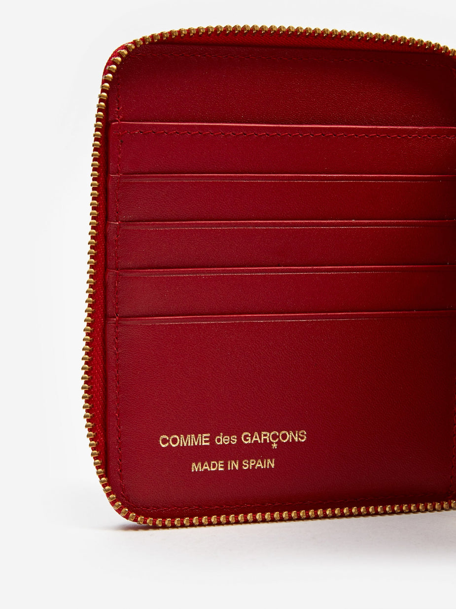 Comme des Garcons Wallets Comme Des Garcons Wallets Classic Leather M - (SA2100) - Red - Red