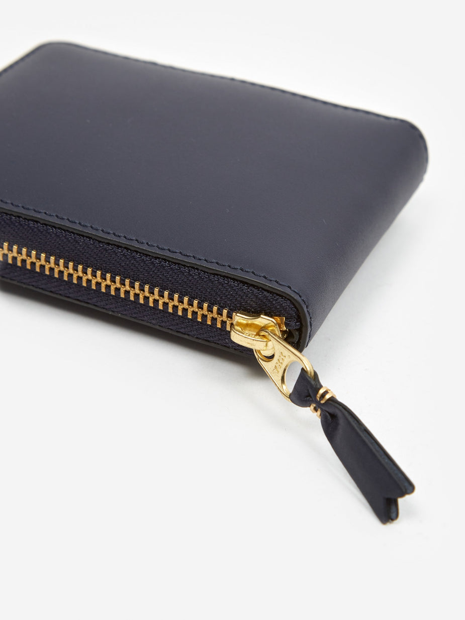 Comme des Garcons Wallets Comme des Garcons Wallets Classic Leather (SA7100) - Navy - Blue