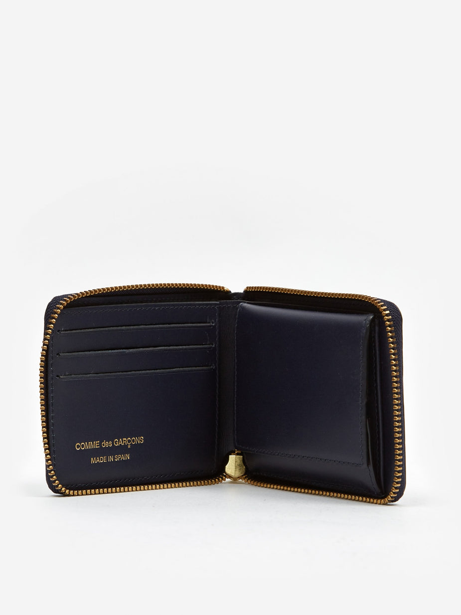 Comme des Garcons Wallets Comme des Garcons Wallets Classic Leather (SA7100) - Navy - Blue