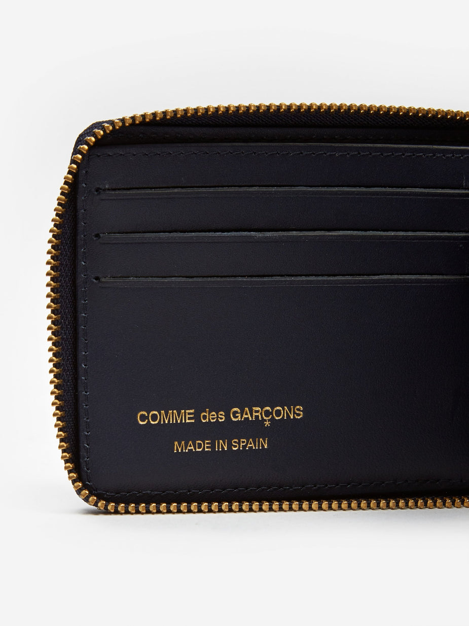Comme des Garcons Wallets Comme des Garcons Wallets Classic Leather (SA7100) - Navy - Blue