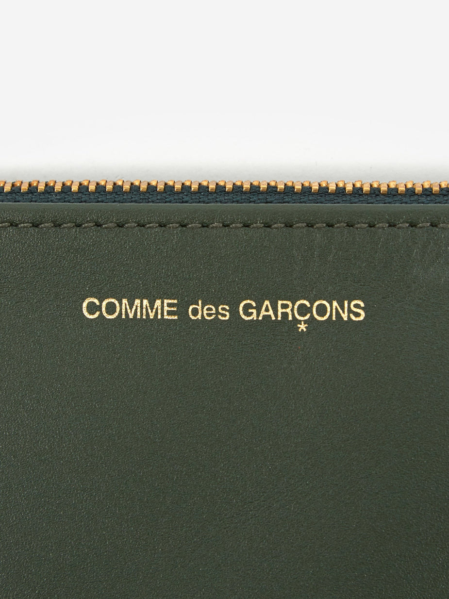 Comme des Garcons Wallets Comme des Garcons Wallets Classic Leather (SA8100) - Bottle Gree - Green