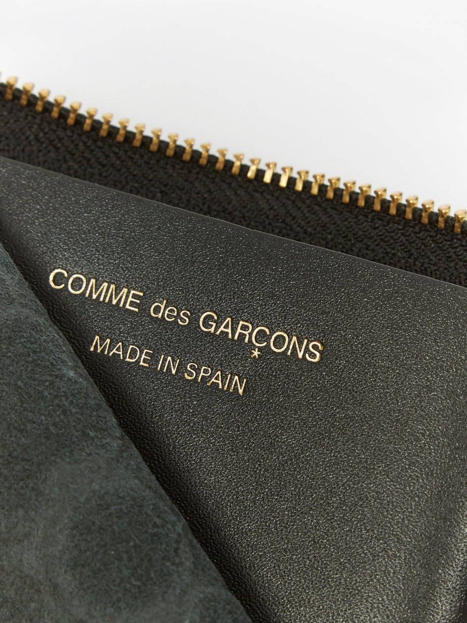 Comme des Garcons Wallets Comme Des Garcons Wallets Embossed S (SA310EB) - Black - Black