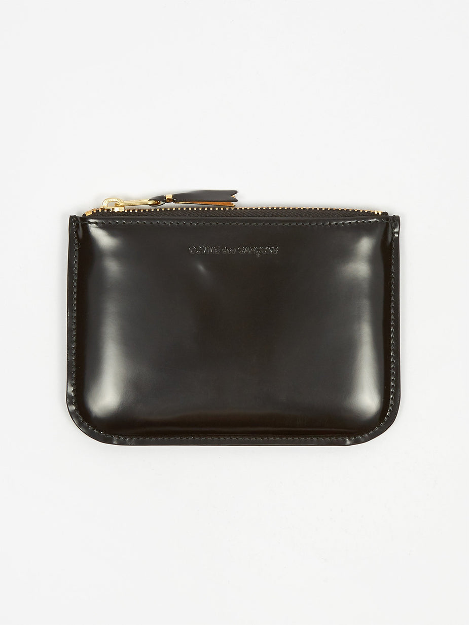 Comme des Garcons Wallets Comme des Garcons Wallets Mirror Inside (SA8100MI) - Black/Gold - Black