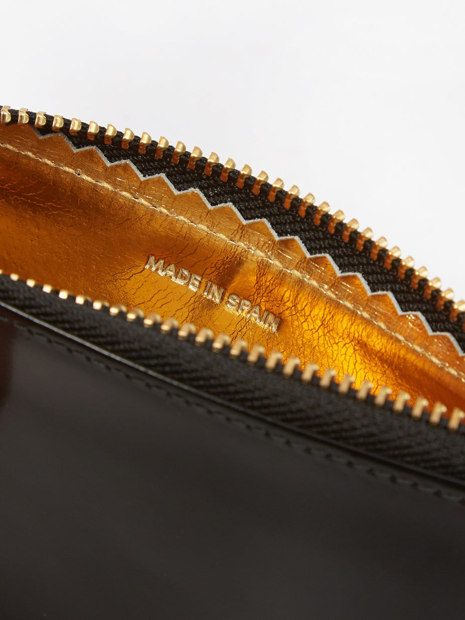 Comme des Garcons Wallets Comme des Garcons Wallets Mirror Inside (SA8100MI) - Black/Gold - Black
